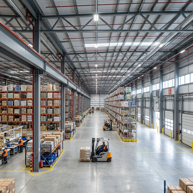 Industrial warehouse